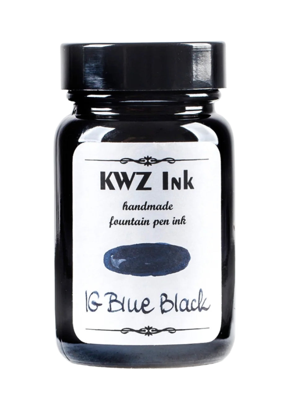 KWZ Iron Gall Ink Bottle 60mL - Blue #1 - Blesket Canada