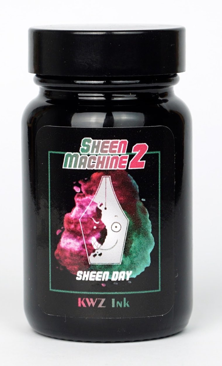 KWZ Standard ink bottle 60mL - Sheen Machine 2 (Sheenday) - Blesket Canada