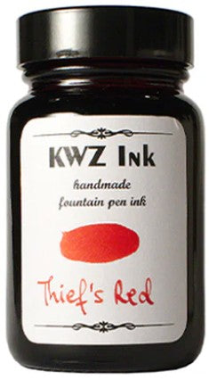 The KWZ Standard ink bottle 60mL - Thief's Red - Blesket Canada