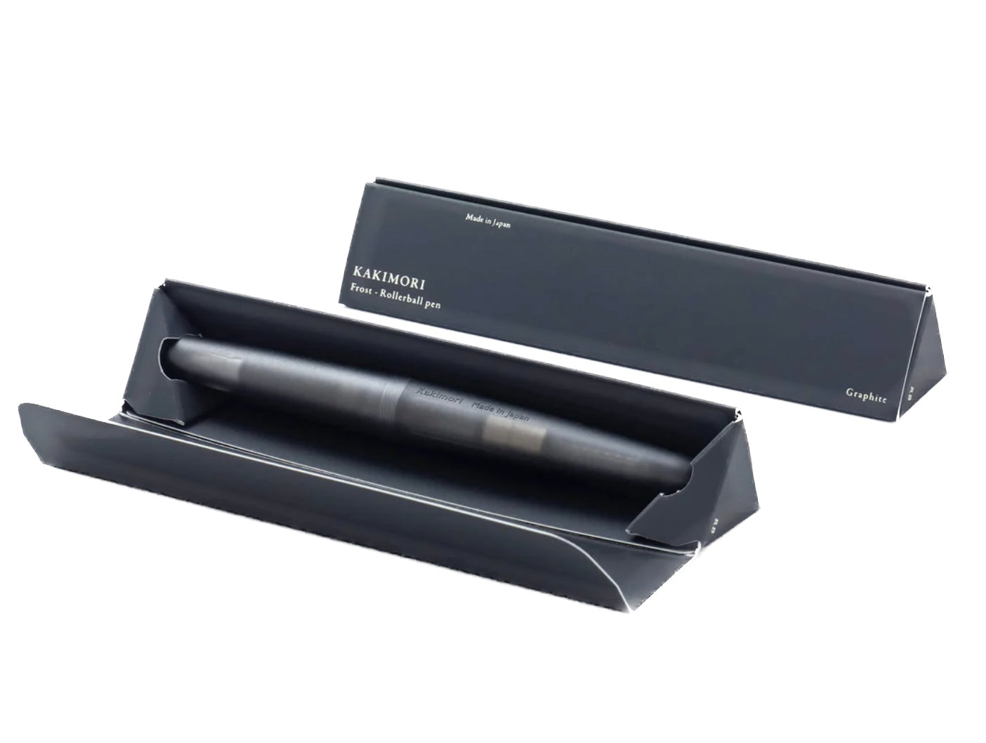 Kakimori Frost Rollerball Pen - Graphite - Blesket Canada