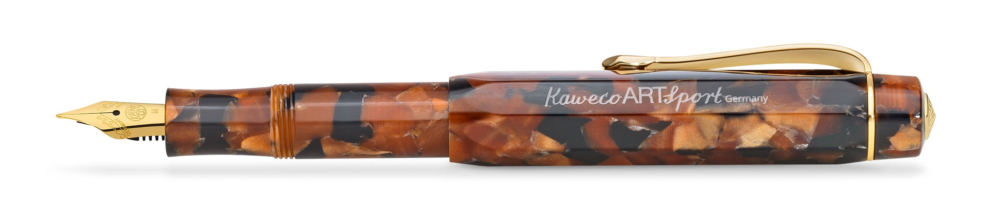 Kaweco Art Sport Fountain Pen - Hickory Brown - Blesket Canada