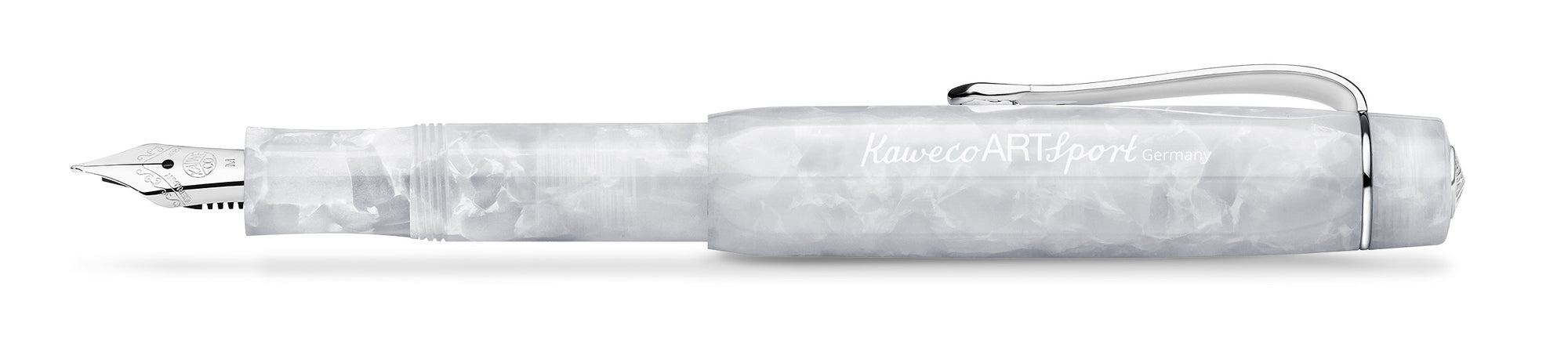 Kaweco Art Sport Fountain Pen - Mineral white - Blesket Canada