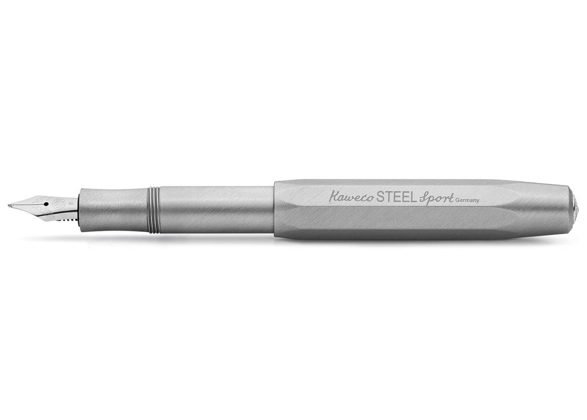 Kaweco Steel Sport Fountain Pen - Blesket Canada