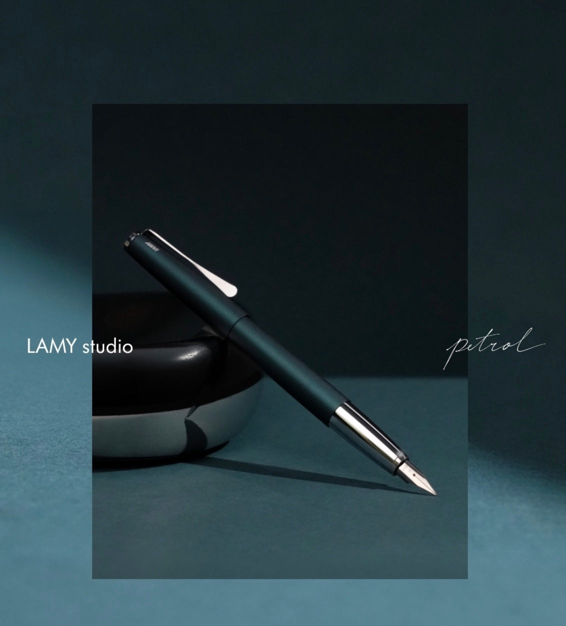 Lamy Studio Fountain Pen Petrol - Blesket Canada