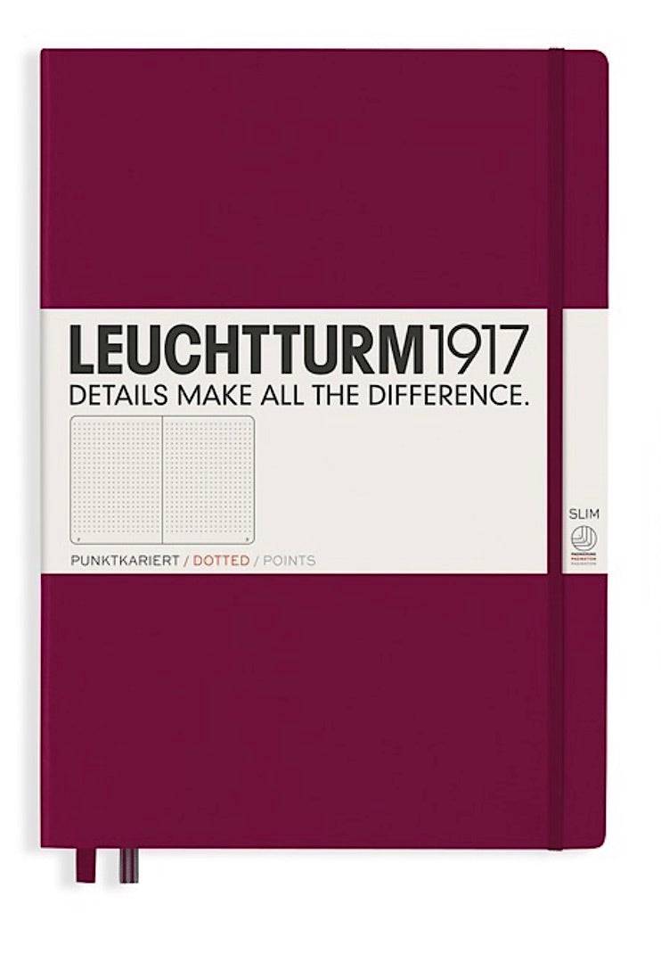 LEUCHTTURM1917 Master Slim A4+, Dotted Hardcover Notebooks - Blesket Canada