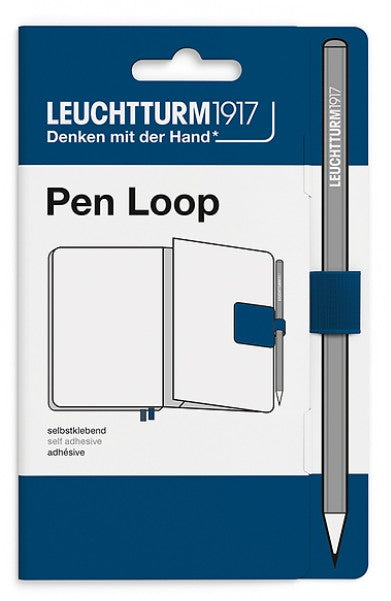 LEUCHTTURM1917 Self Adhesive Pen Loop - Indigo - Blesket Canada