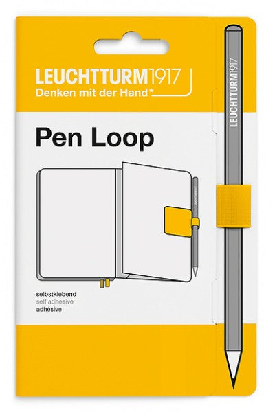 LEUCHTTURM1917 Self Adhesive Pen Loop - Sunflower - Blesket Canada