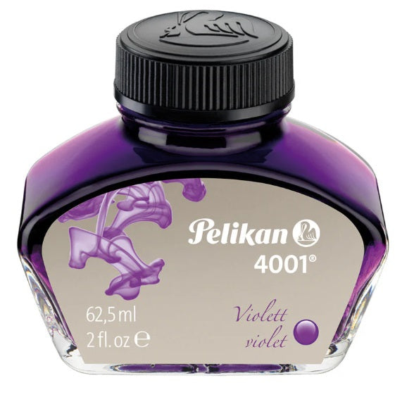 Pelikan 4001 Fountain Pen Ink 62.5ML - Violet - Blesket Canada