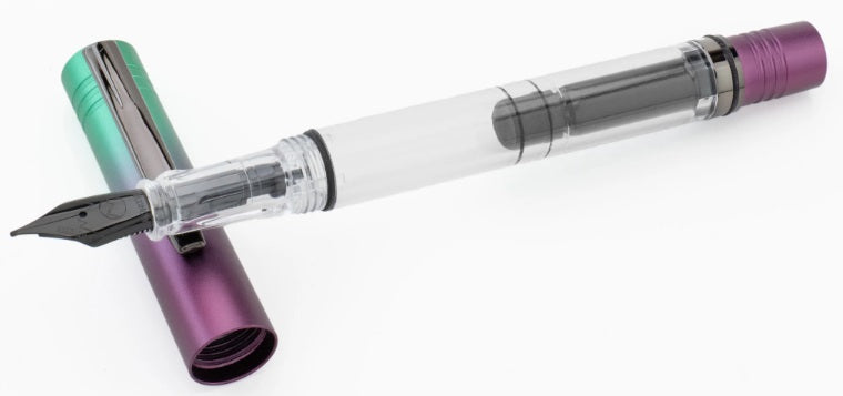 Monteverde MP1 Duo Tone Piston Mermaid Tales Limited Edition Fountain Pen + 15ml Ink Bottle Set - Blesket Canada