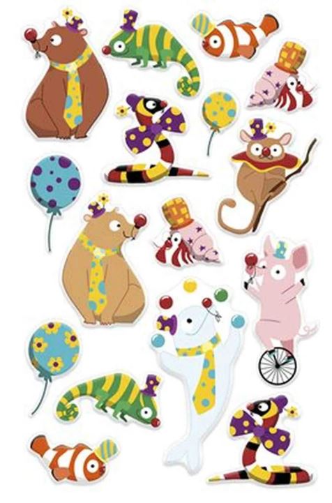 Maildor Cooky Stickers – Clowns - Blesket Canada