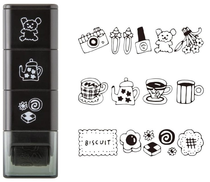 Midori Paintable Stamp Roller - Motif - Blesket Canada