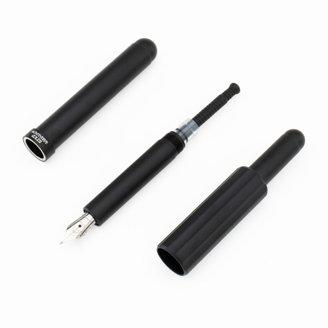 Monteverde USA Axis Matte Black Fountain Pen - Blesket Canada