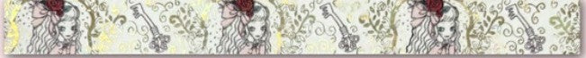 Kirapika Mysterious Alice Masking Tape - The Tiny Key - Blesket Canada