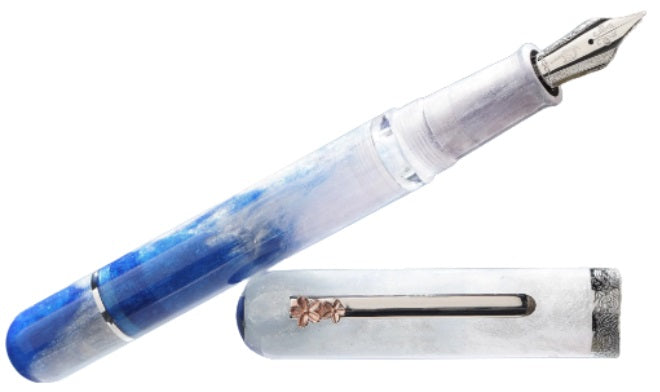 Nahvalur (Narwhal) Voyage Cherry Blossom Fountain Pen - Blesket Canada