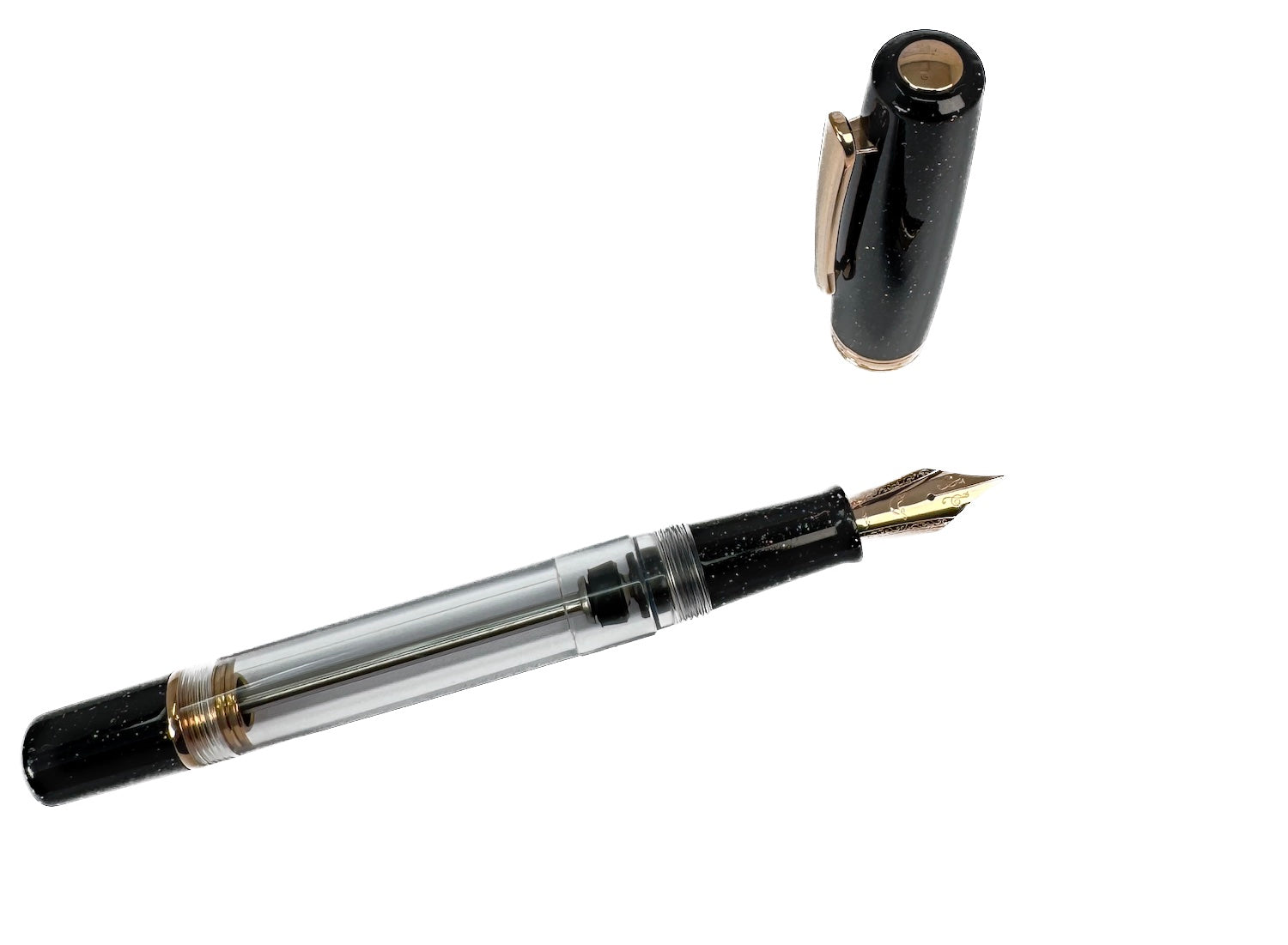 Nahvalur (Narwhal) Original Plus Lovina Graphite Fountain Pen - Blesket Canada