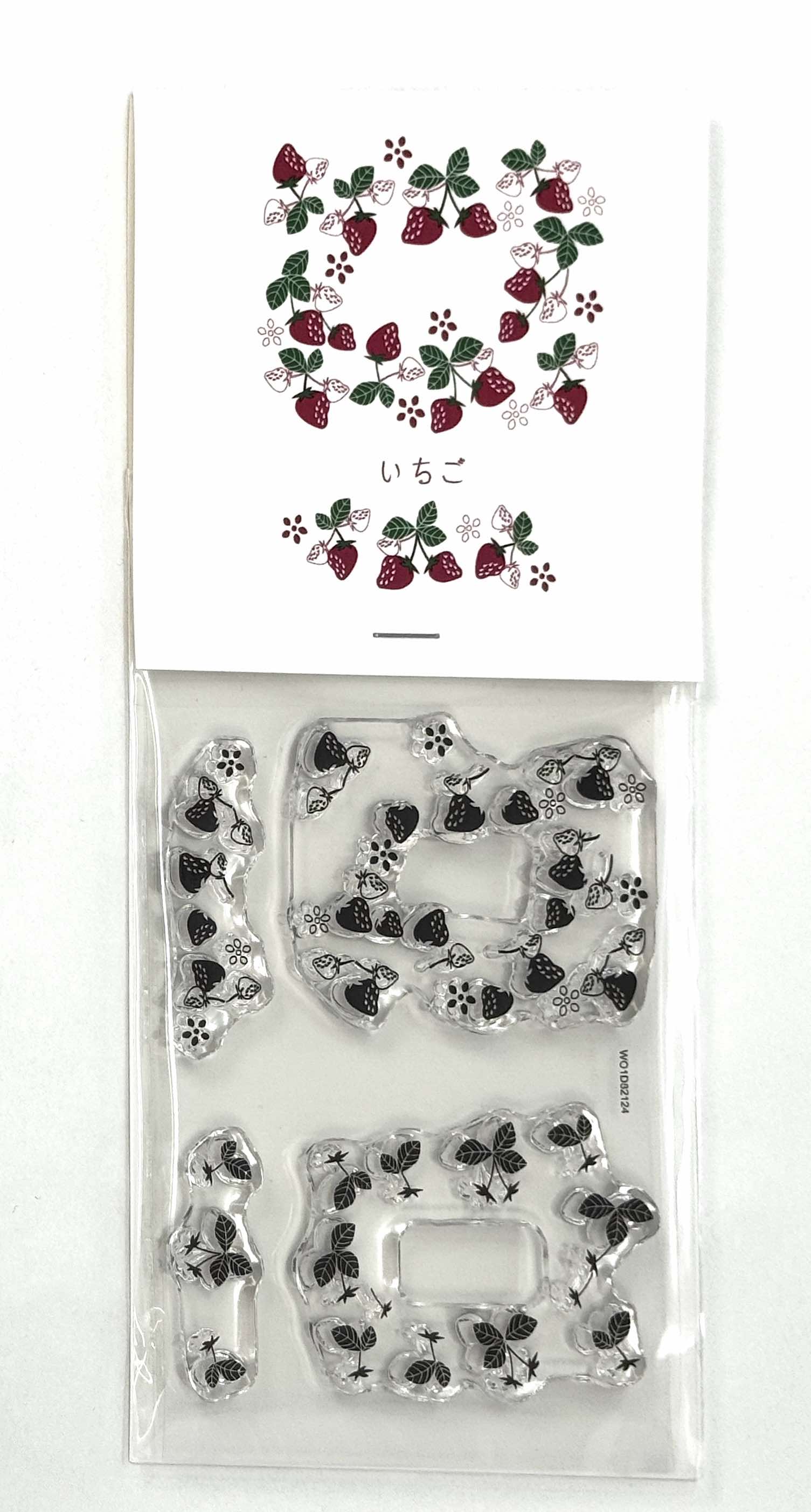 OTOMEINSATSU Acrylic Stamp Strawberry - Blesket Canada
