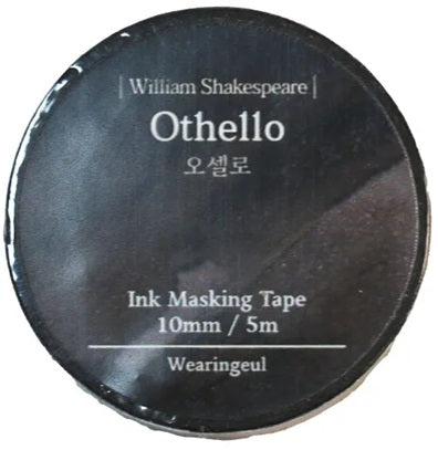 Wearingeul Ink Masking Tape - Othello (William Shakespeare) - Blesket Canada