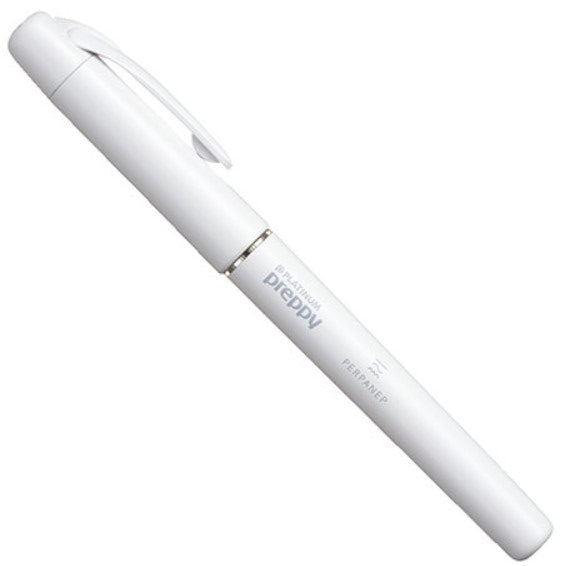 Kokuyo Platinum Preppy Fountain Pen White - Fine - Blesket Canada