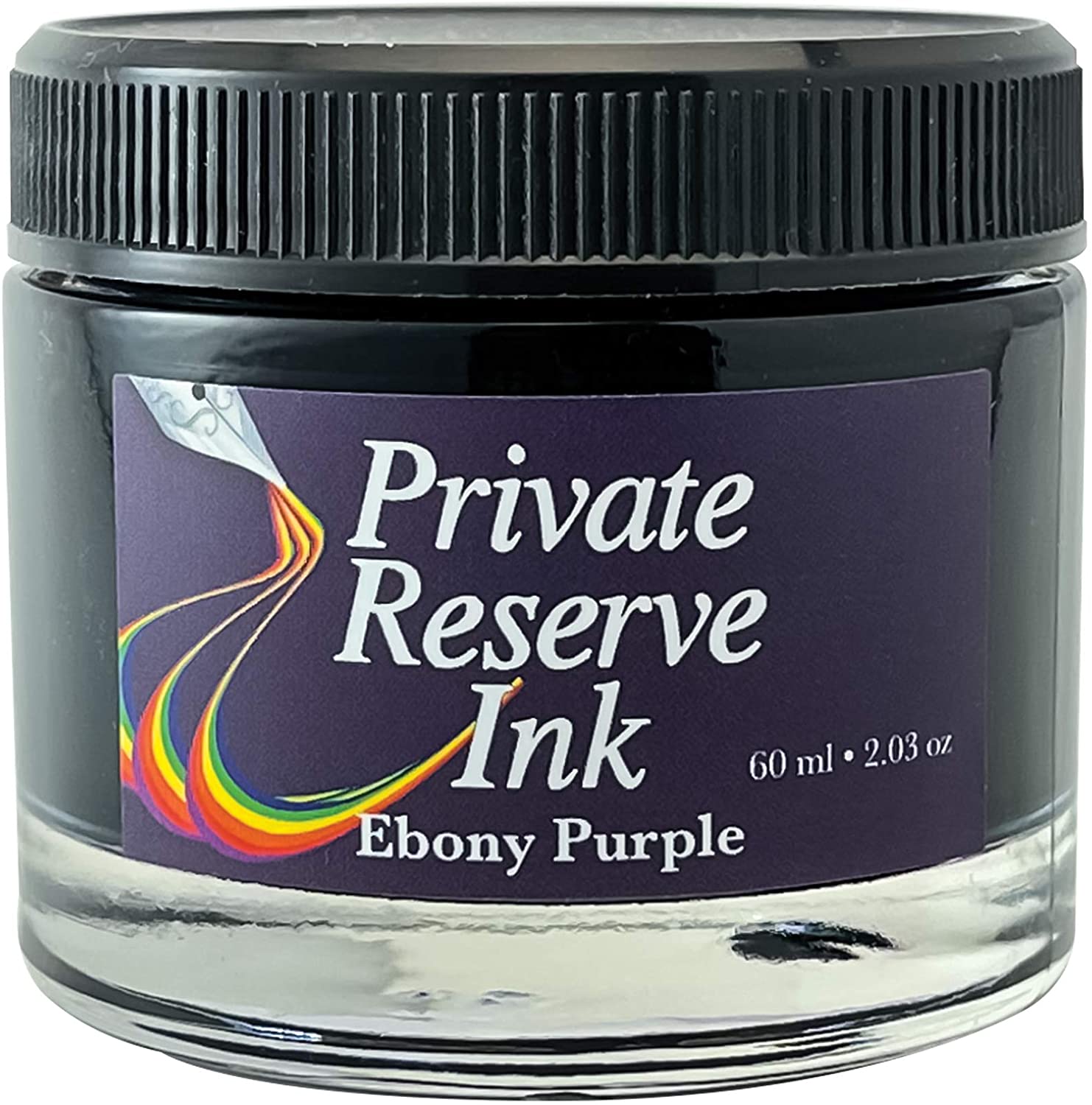 Private Reserve Inks 60ml Ink Bottle - Ebony Purple - BLESKET CANADA