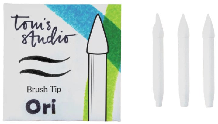 Tom's Studio Ori Tips – Brush Tip – Pack of 3 - Blesket Canada