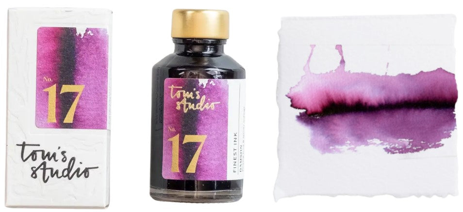 Tom's Studio Fountain Pen Ink Damson No. 17 - Blesket Canada