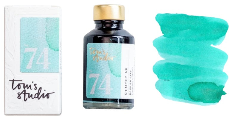 Tom's Studio Shimmer Ink 50mL - Barrier Reef No. 72 - Blesket Canada