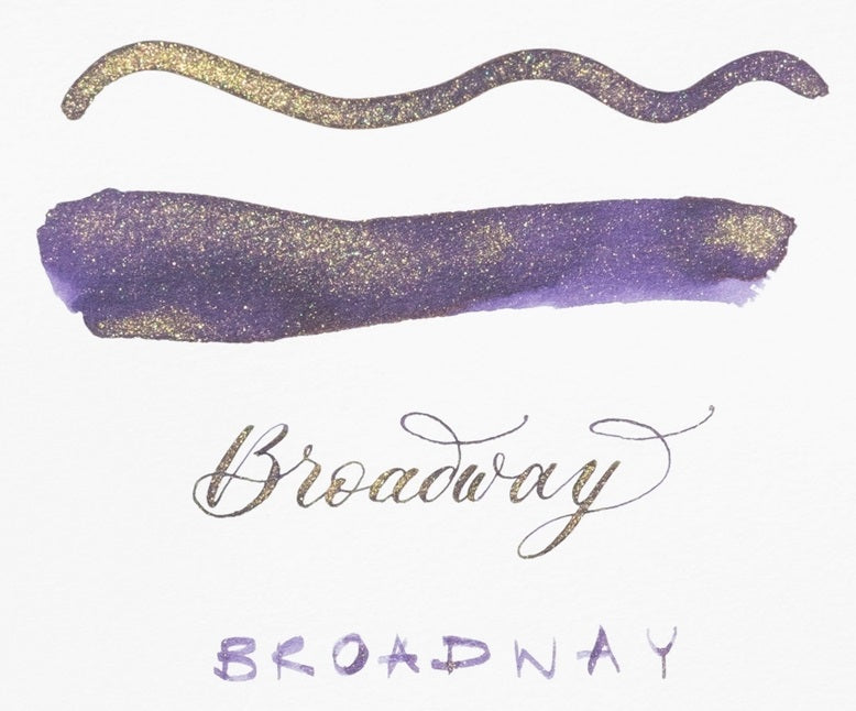 Tom's Studio Shimmer Fountain Pen Ink – Broadway - Blesket Canada