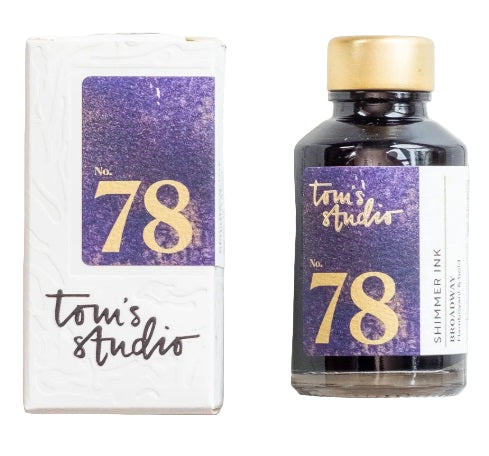 Tom's Studio Shimmer Fountain Pen Ink – Broadway - Blesket Canada