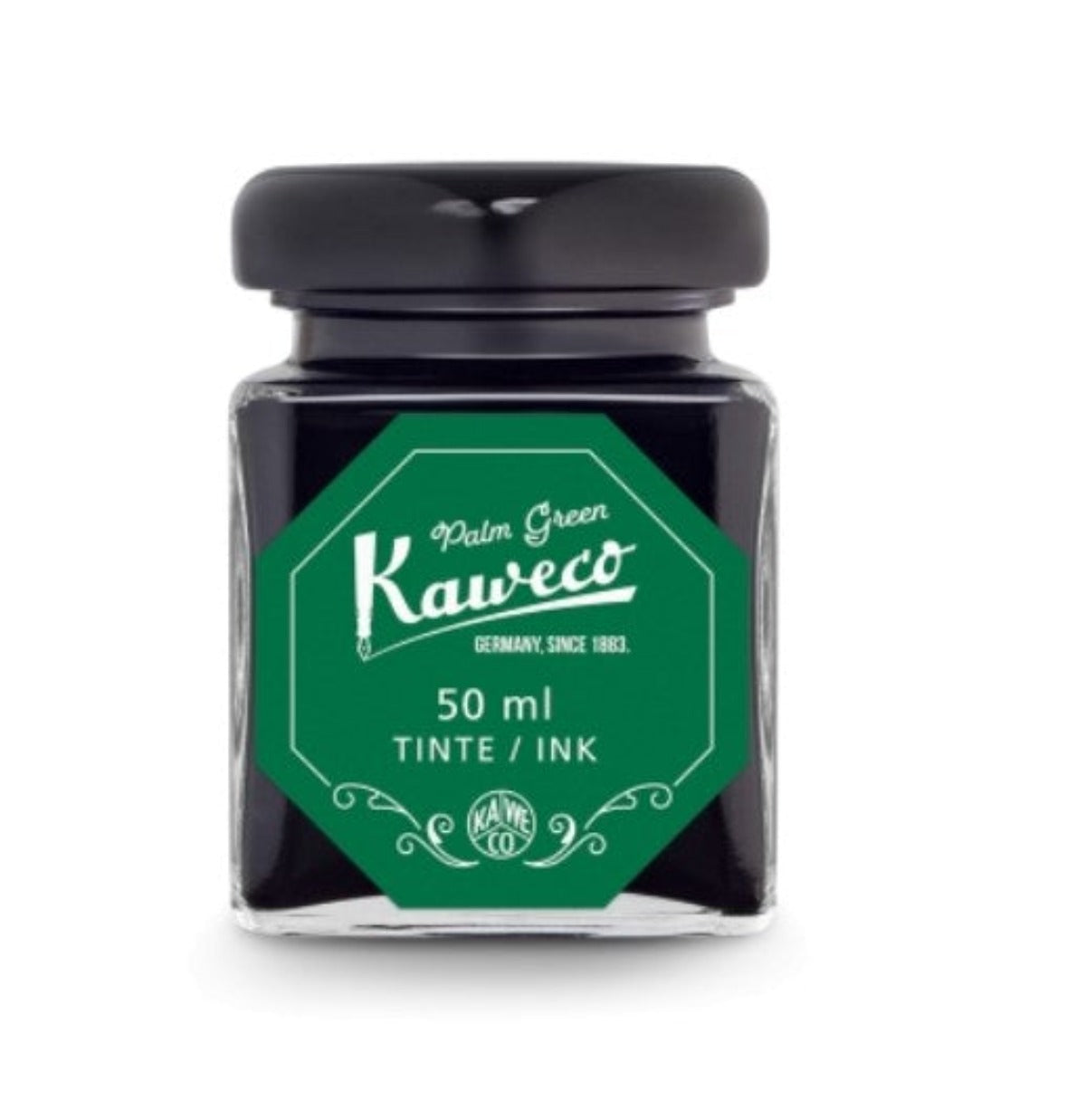 Kaweco 50ml Ink Bottle - Palm Green - Blesket Canada