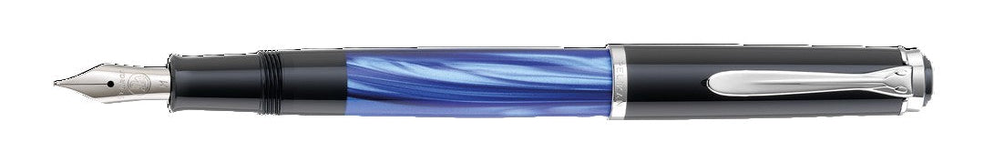 Pelikan M205 Classic Special Edition Fountain Pen - Marbled Blue - Blesket Canada