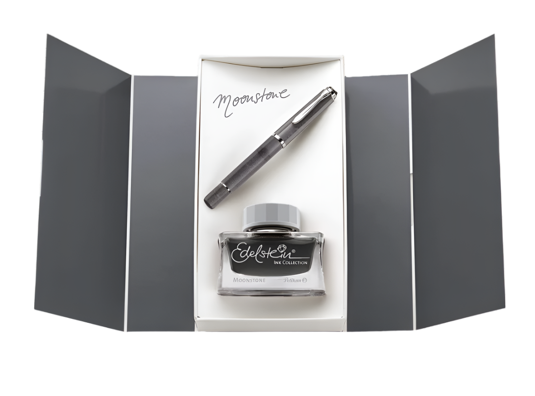 Pelikan Classic M205 Fountain Pen Moonstone Special Edition Set - Blesket Canada