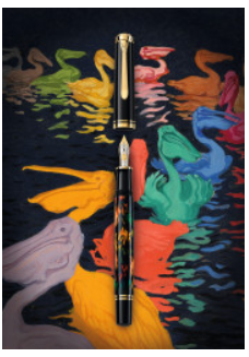 Pelikan Souverän M600 Art Collect Glauco Cambon Special Edition - 14kt - Blesket Canada