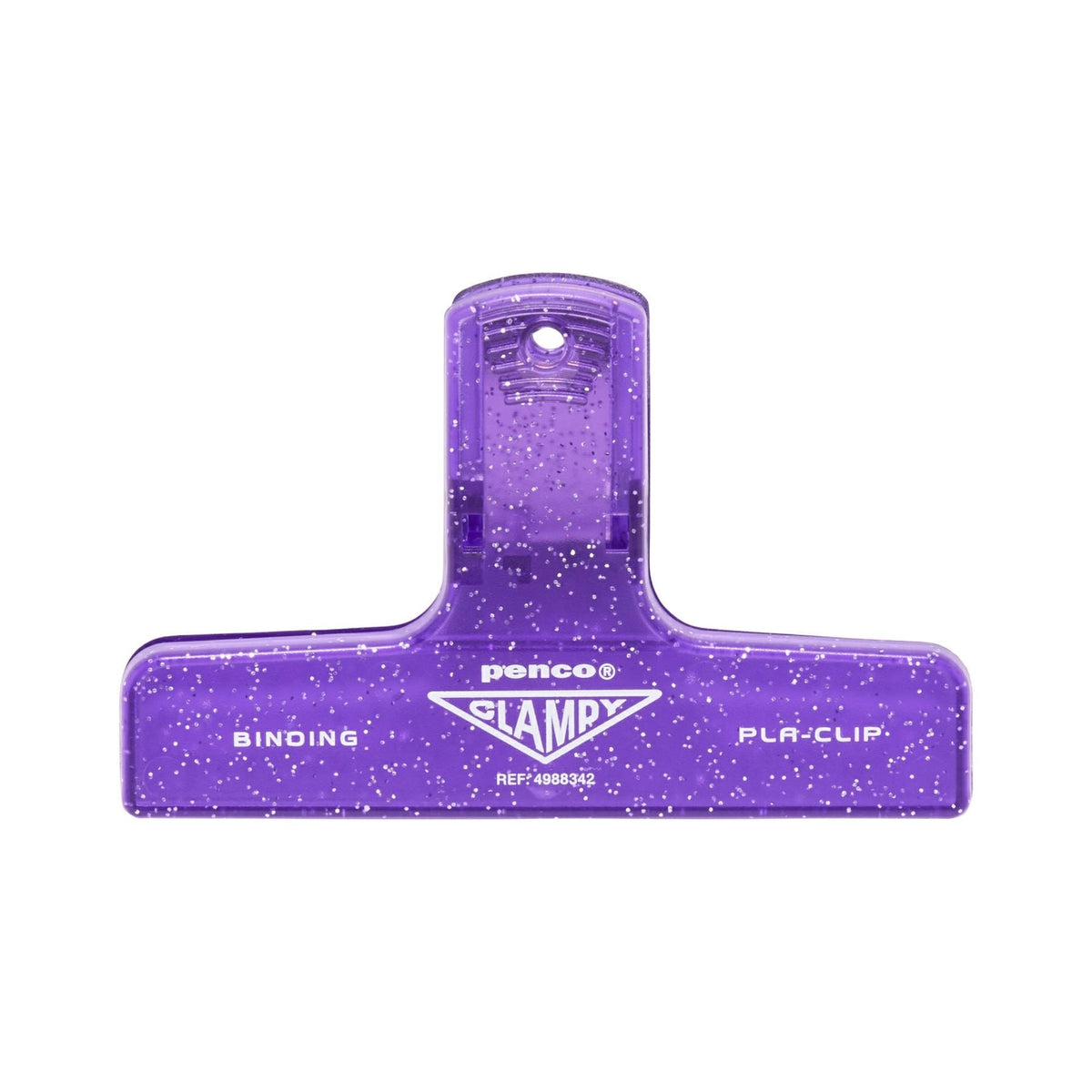 Hightide Penco Plastic Clip – Glitter Purple