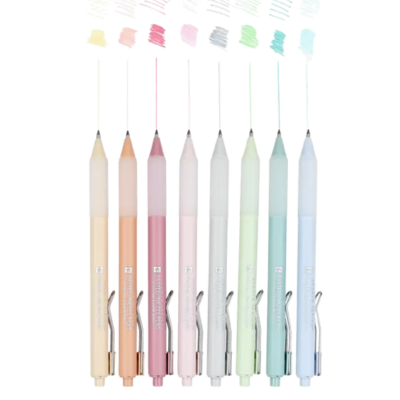 Peter Pauper Press - Pastel Gel Pens – Set of 8 - Blesket Canada