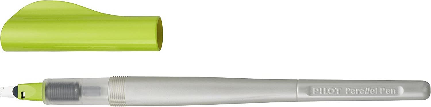 Pilot Parallel Pen Neon with Parallel plate nib 3.8mm + 2 Cartridges - Blesket Canada
