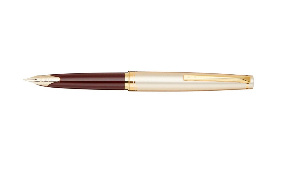 Pilot E95 Burgundy with Ivory Barrel / Gold Accents - Blesket Canada