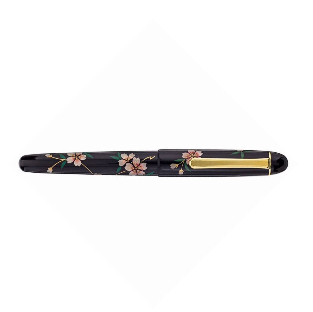 Platinum 3776 Century Kaga Hira Maki-e Sakura (Cherry Blossom) Fountain Pen- Blesket Canada