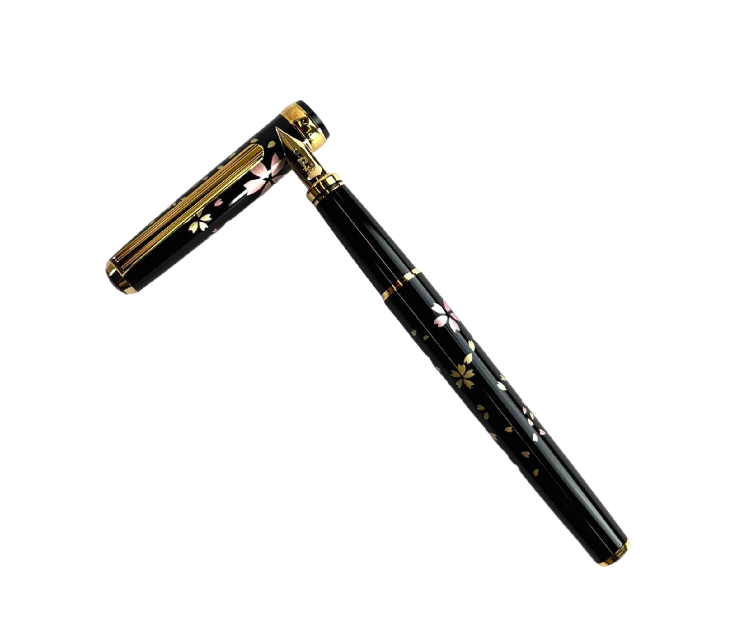 Platinum Vicoh Kanazawa Cherry Blossom 18kt F