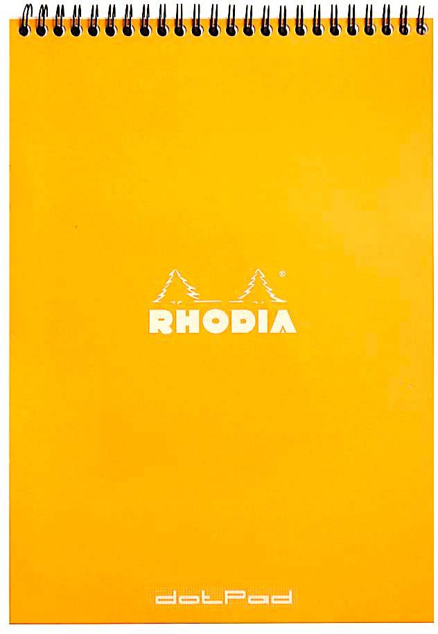 Rhodia Wirebound Notepad Dot A4 #18 - Blesket Canada