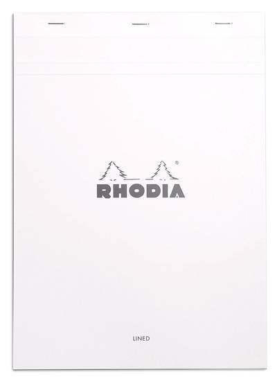 Rhodia White Ice Pad No. 18 - A4 - Lined - Blesket Canada