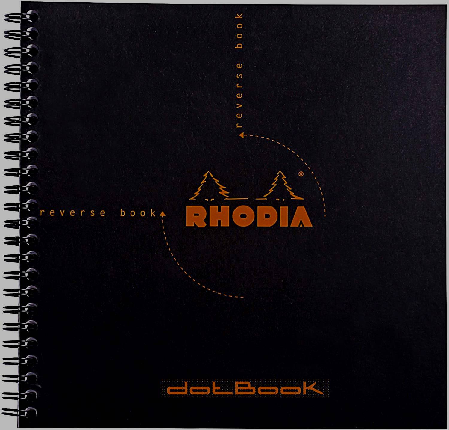 Rhodia Wirebound Reverse Book Dot - Blesket Canada
