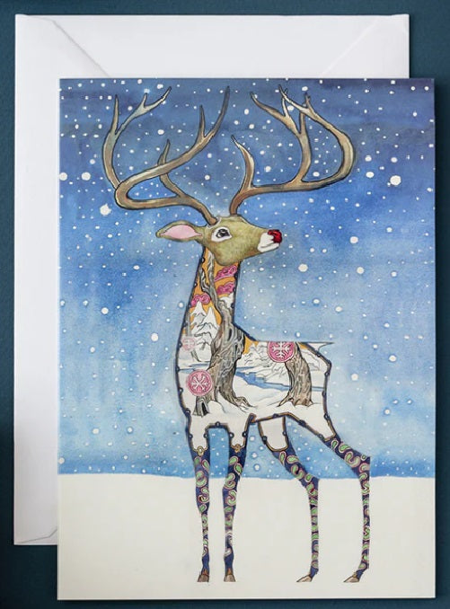 The DM Collection - Everyday Greeting Card - Rudolph - Blesket Canada