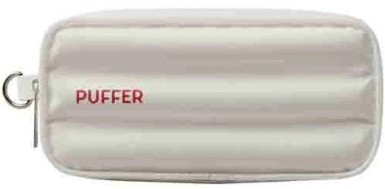 Sun-Star Puffer Pen Case - White - Blesket Canada