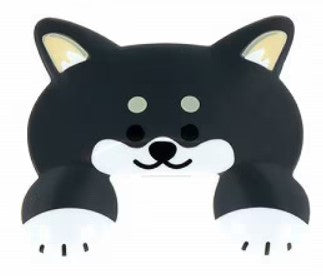 Sun-Star JITTOME Die-Cut Clip – Shiba Inu Black (Limited Edition) - Blesket Canada