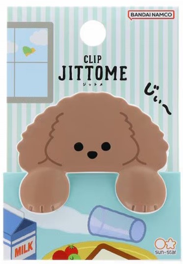 Sun-Star JITTOME Die-Cut Clip – Toy Poodle (Limited Edition) - Blesket Canada