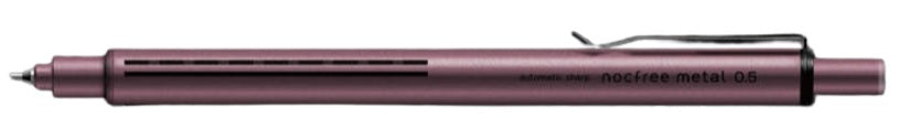 Sun-Star - Automatic Mechanical Pencil Nocfree Metal – Metallic Red - Blesket Canada