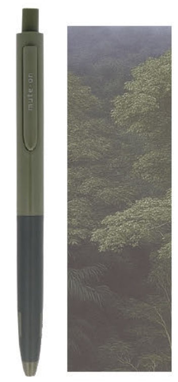 Sun-Star – Silent Gel Ballpoint Pen Mute-On - Forest of Dreams - Blesket Canada