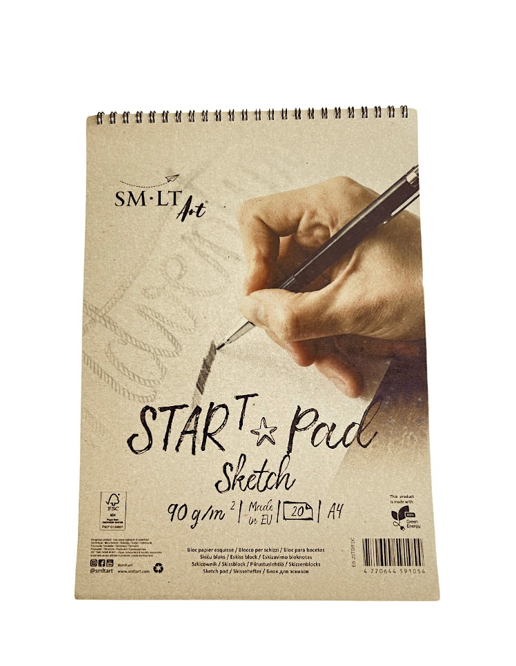 SM-LT Art Spiral START pad Sketch A4