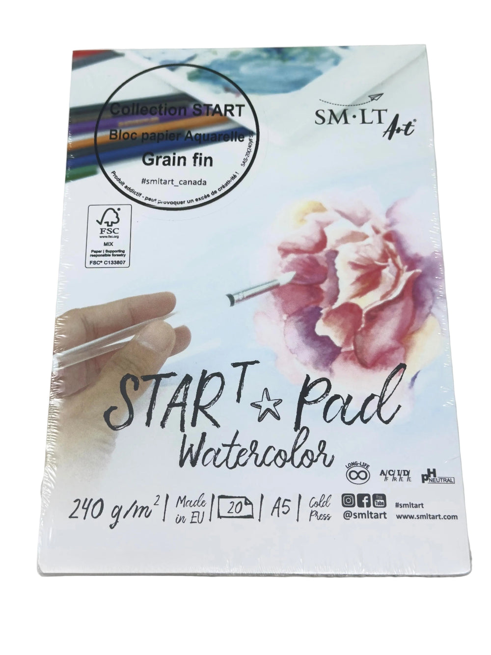 SM-LT STAR T Watercolor Pad - Blesket Canada