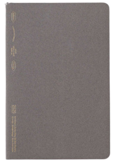 Stalogy Slim Monthly 2026 Diary B6 – Gray - Blesket Canada